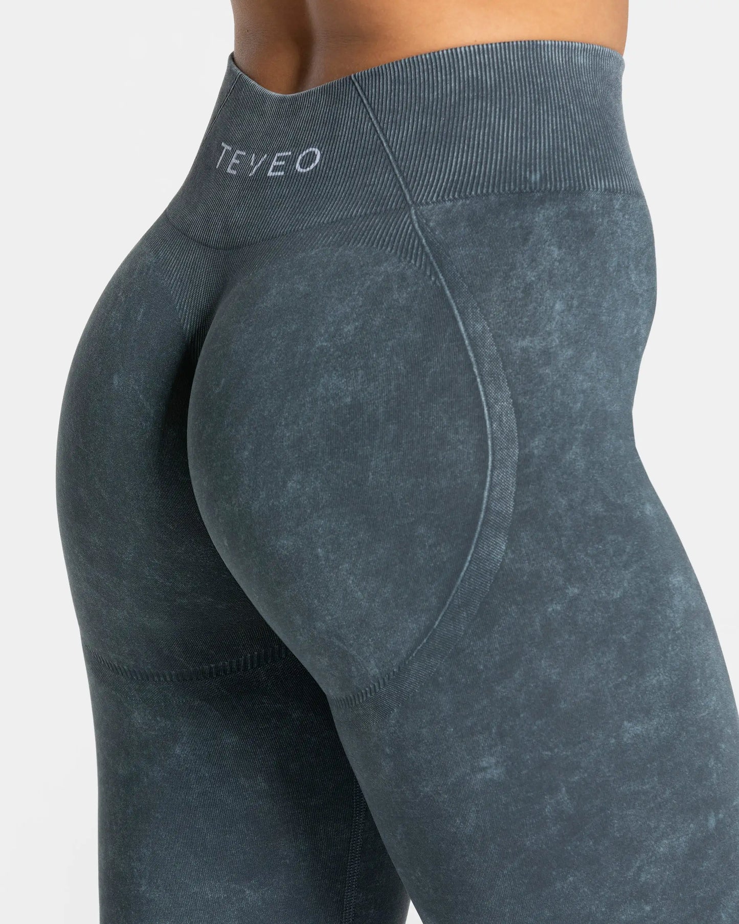 TEVEO Seamless Acid Covert Scrunch Leggings  Women Soft Workout Tights Fitness Outfits Yoga Pants High Waisted Gym Wear Tights
