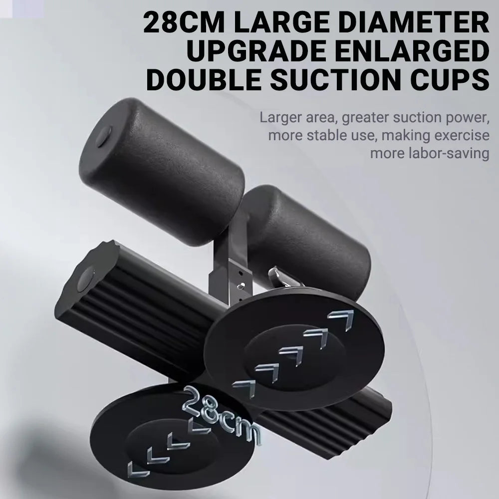 Adjustable Sit-Up Bar With 3 Non-Slip Suction Cups Portable Core Trainer For Home Gym Workout Yoga Fitness Equipment