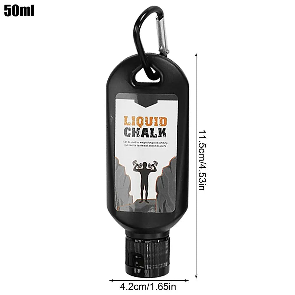 30/50/100ml Liquid Chalk Sports Magnesium Powder Fitness Weight Lifting Anti Slip Cream Grip WeightLifting Climbing Gym Sport