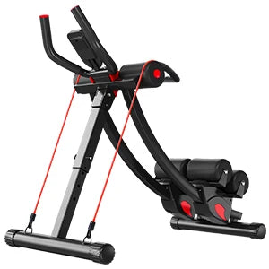 Ab Machine Whole Body Workout for Home Gym,Foldable Abdominal Exercise Fitness Equipment for Women
