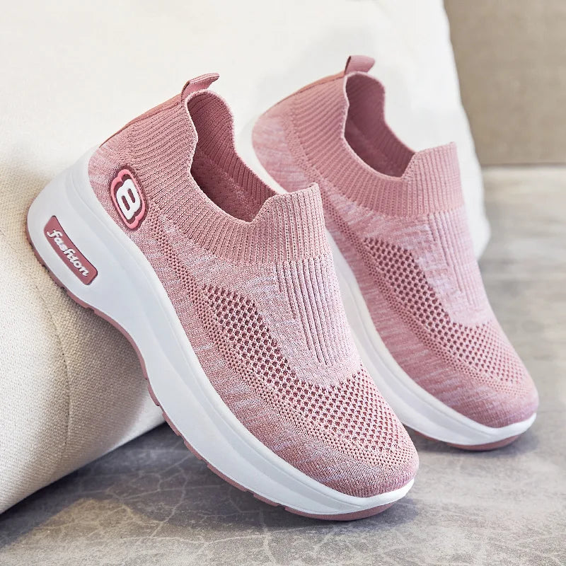 Women's shoes summer new fashion casual shoes increase breathable platform sports shoes women's shoes