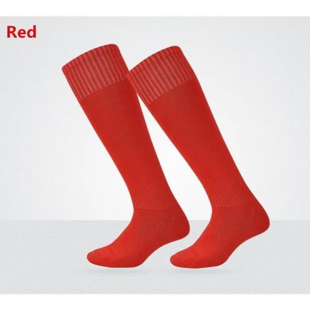 Men's Sport Socks Breathable Over Knee Football Soccer Long Socks