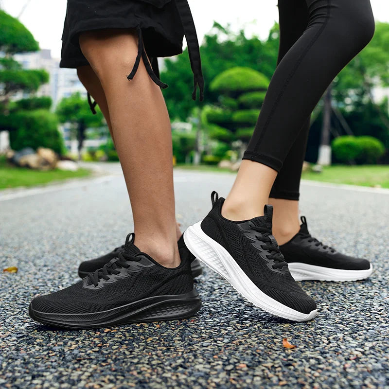 Cheap Summer Running Shoes Man Light Platform Woman Jogging Sneakers Plus Size 48 Breathable Mesh Running Sneakers Male Trainers