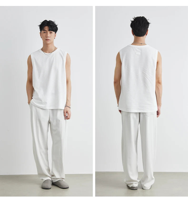 Men's sports, summer fitness tank top