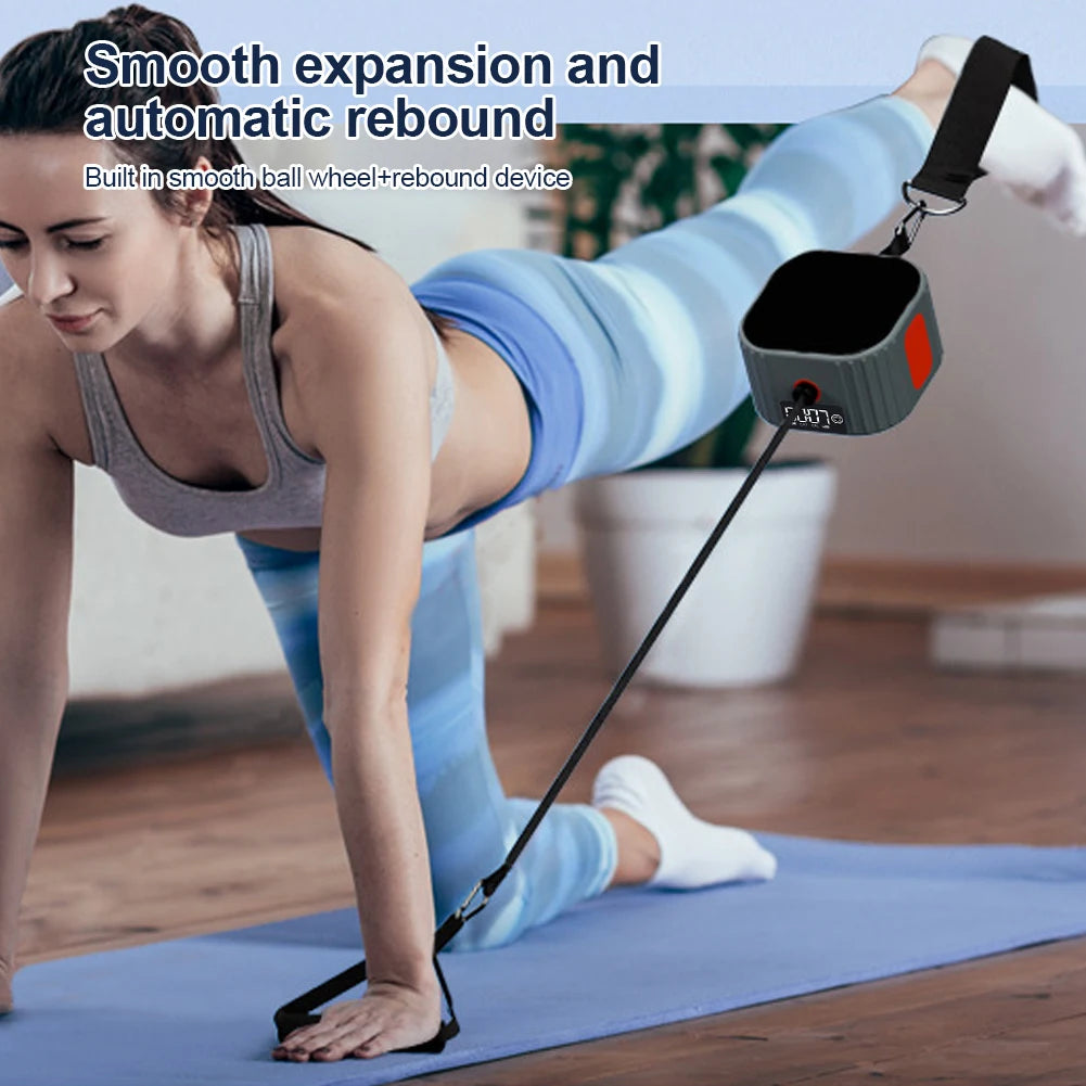 Fitness Pump Fitness Equipment Adjustable Resistance Strength Training Puller with Counter Rowing Machine for Home Gym