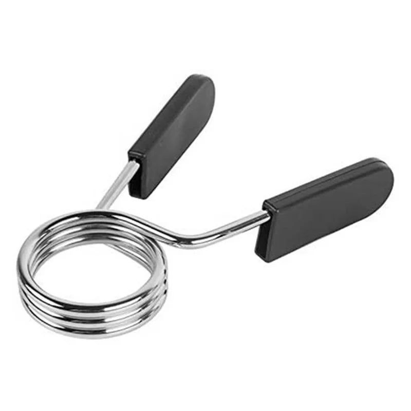 2pcs/lot 25/28/30mm Barbell Clamp Spring Collar Clip Gym Dumbbell Lock Standard Weight Lifting Kit Fitness Body Building Workout