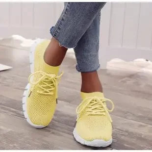 New Fashion Women's Shoes Platform Mesh Sneakers Lightweight Breathable Casual Shoes Women's Shoes on Offer