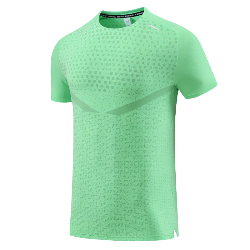 Quick Dry Gym T-Shirt – Breathable Short Sleeve