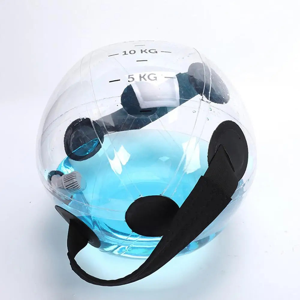 Workout Aqua Bags Adjustable Water Training Bag 15kg Adjustable Inflatable Water Power Bags for Fitness Body Building Aqua Ball