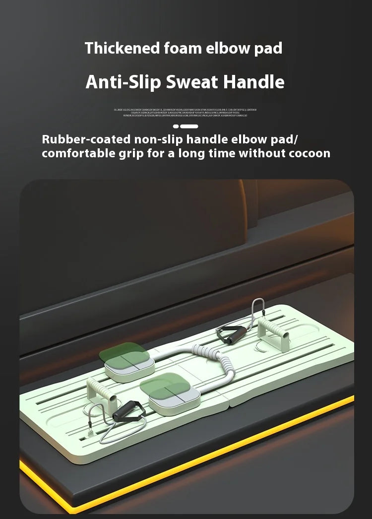 5 in 1 pilates board push up LED display Automatic Rebound Multi Pilates Reformer Set folding Fitness Exercise Equipment