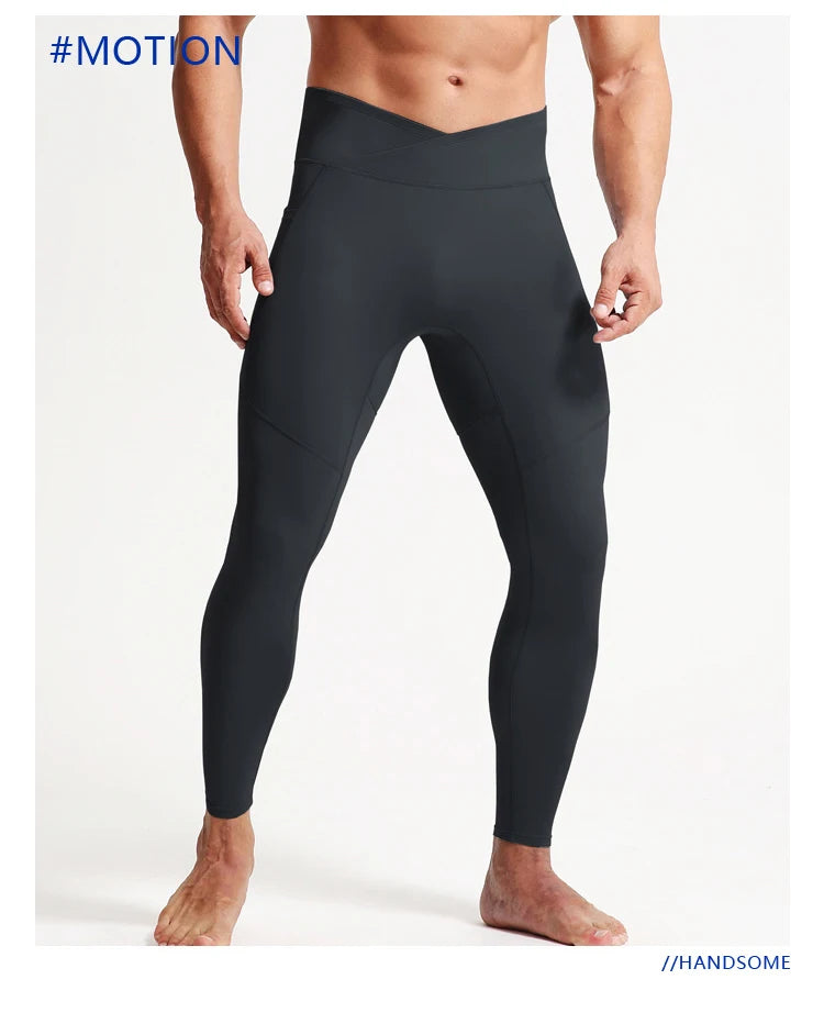 Men’s Sport Tights 2024 – Pocket Gym Leggings