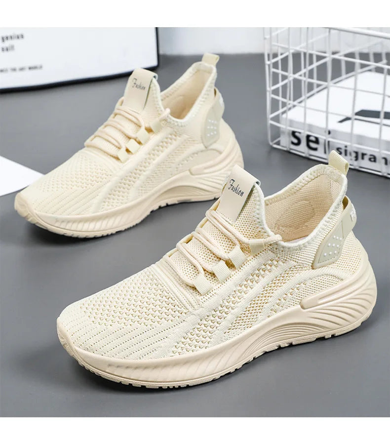 Women's Casual Shoes Are Comfortable Outside Sports Shoes Breathable and Versatile in Summer Soft Soles and Not Tired Shoes