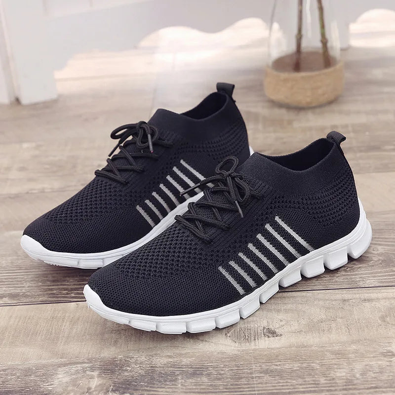 New Fashion Women's Shoes Platform Mesh Sneakers Lightweight Breathable Casual Shoes Women's Shoes on Offer