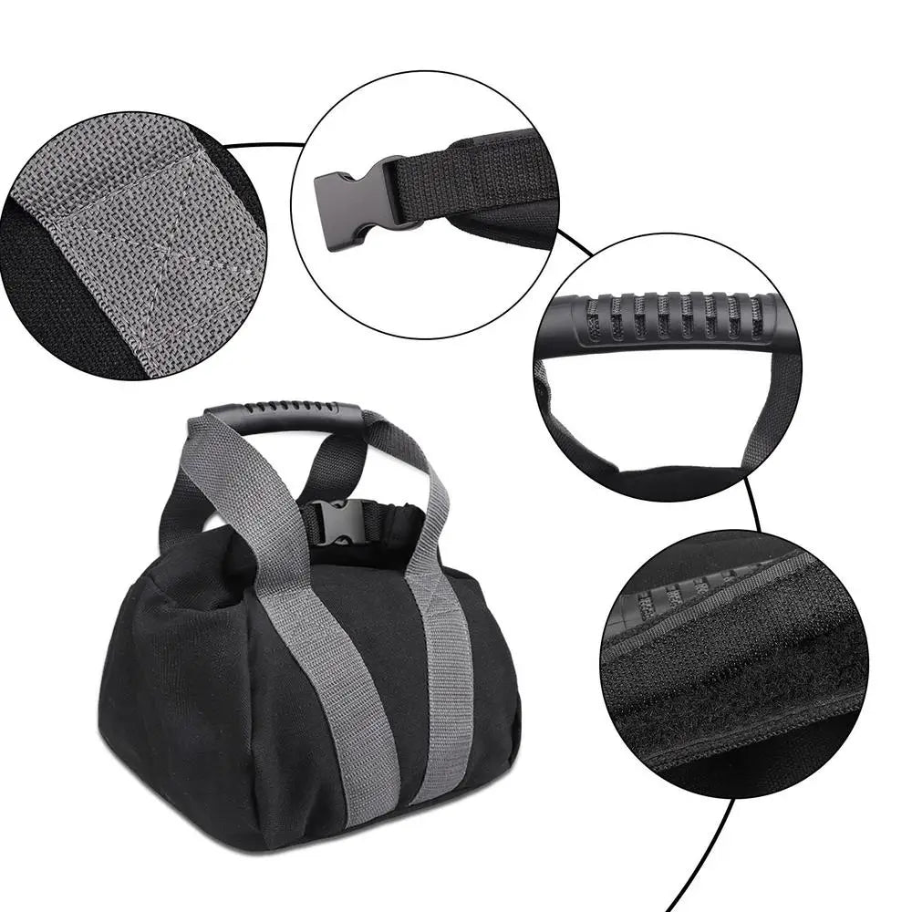 Adjustable Fitness Sandbag Portable Oxford Sand Kettlebell Soft Sand Bag Weightlifting Dumbbell For Home Training Fitness Yoga