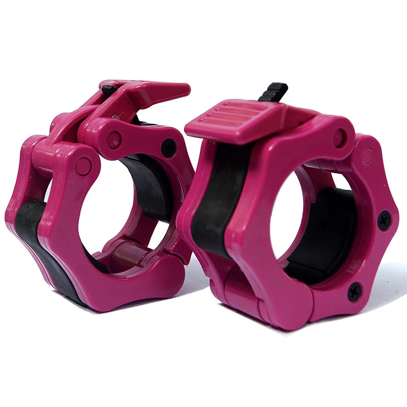 Pro Dumbbell Barbell Bar Clip Collar Barbell Lock Clamps Quick O-Rod Chuck Weight Lifting Bar Gym Dumbbell Fitness Body Building