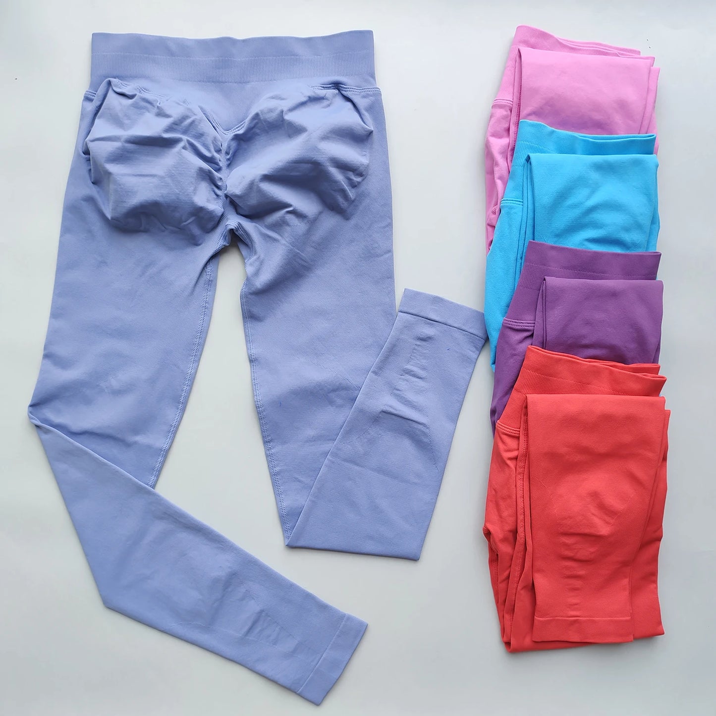 ARFTE Leggings Summer Pants Woman Scrunch Bum Flare Leggings Seamless Yoga Pants Push Up Sports Low Ribbed Band Fitness Tights