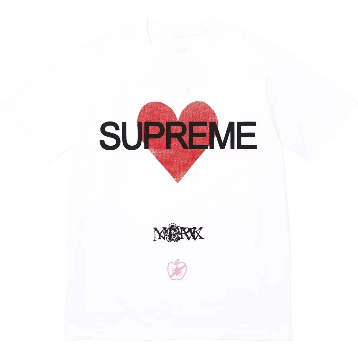 Men's and Women's Loose Short Sleeve Logo T-Shirt