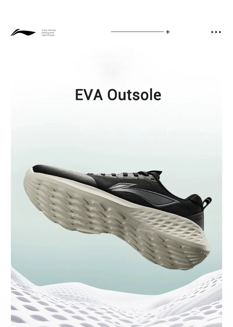 Li-Ning Men LIGHTCLOUD Running Jogger Shoes Breathable Comfortable LiNing Leisure Sports Sneakers ARSV037