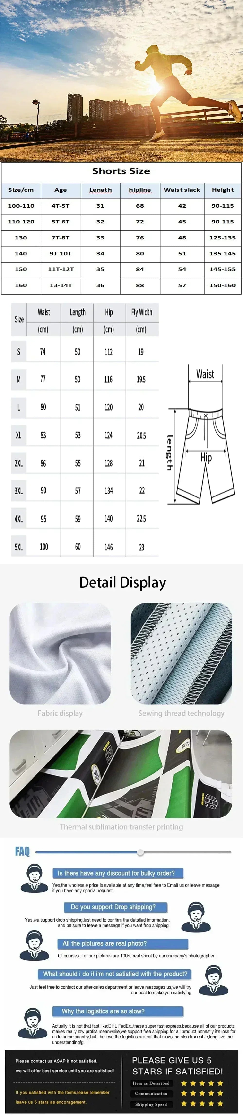 Shorts men's  tennis