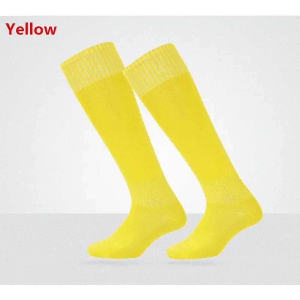 Men's Sport Socks Breathable Over Knee Football Soccer Long Socks