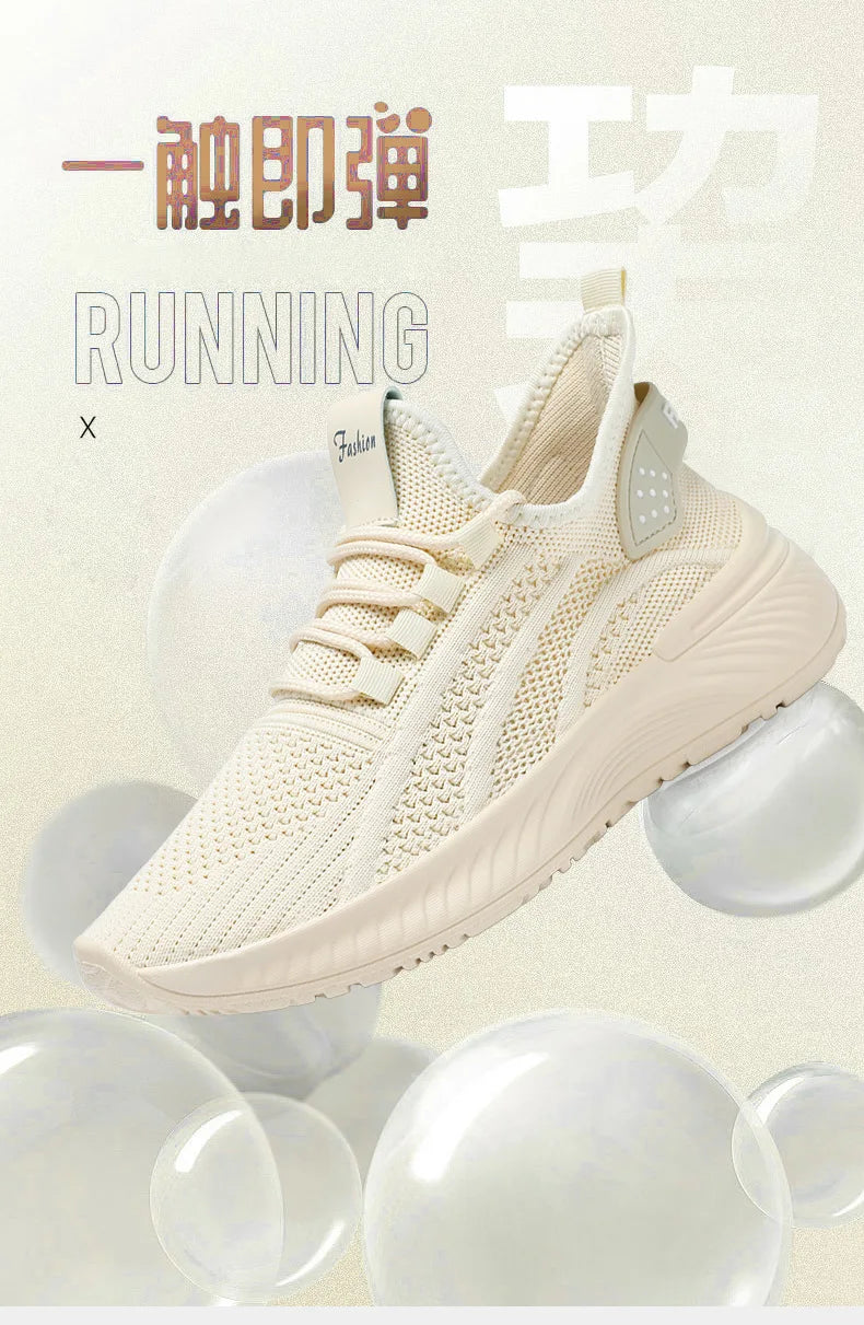 Women's Casual Shoes Are Comfortable Outside Sports Shoes Breathable and Versatile in Summer Soft Soles and Not Tired Shoes