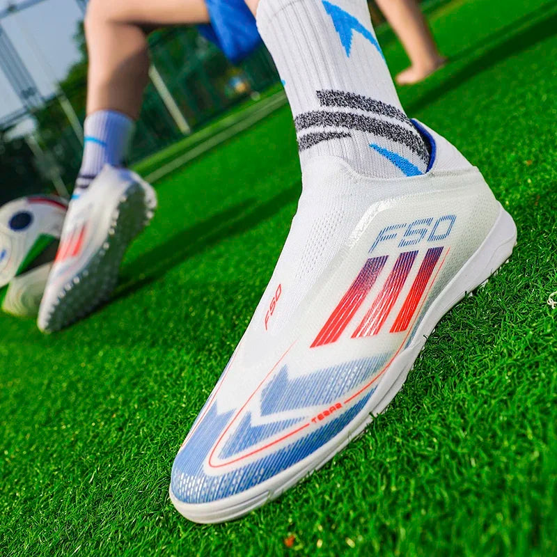 Professional Soccer Shoes For Men Society Cleats Grass Training Original Sneaker Indoor Non Slip Ultralight Football Field Boots