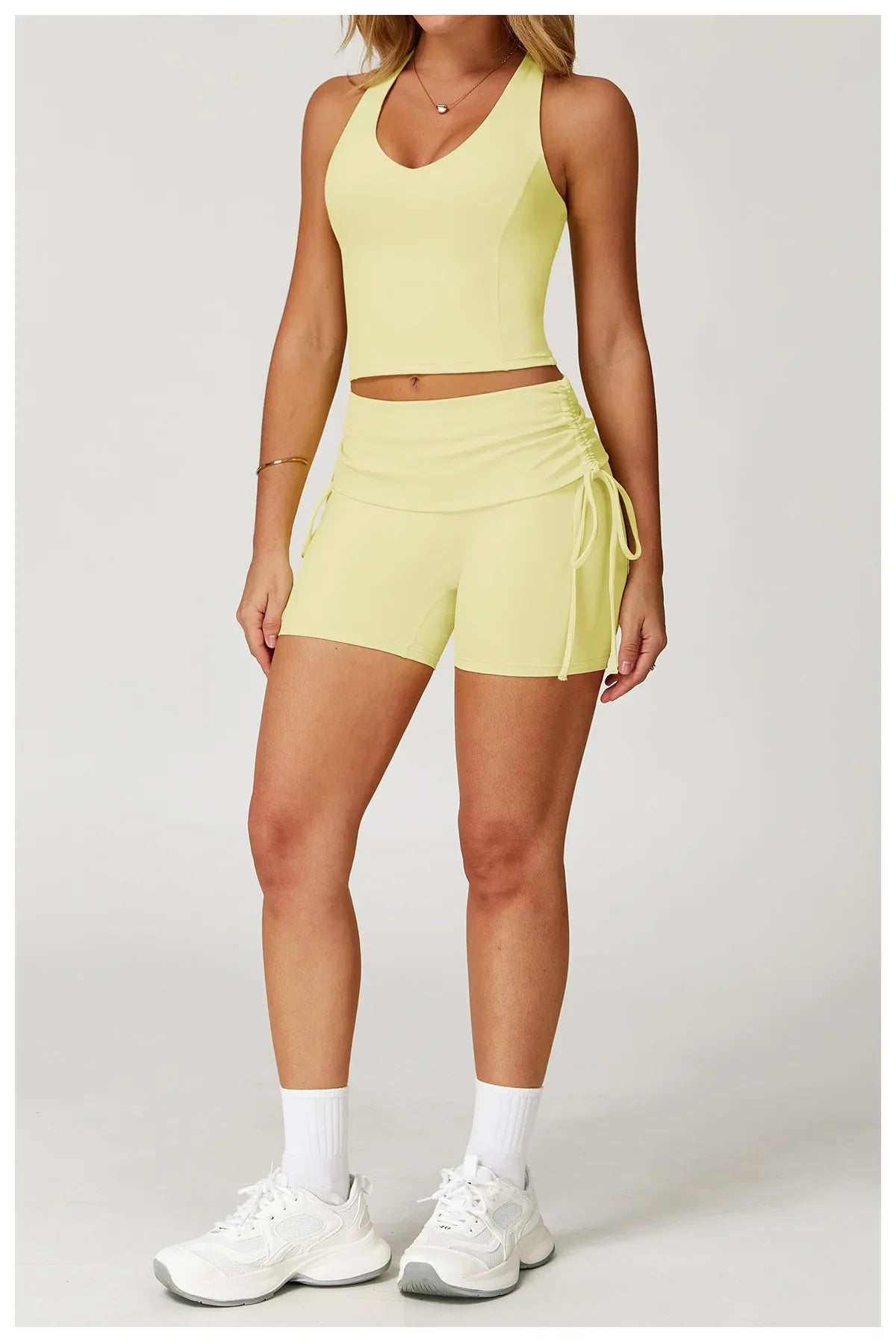 Women Tracksuit Gym Sports Suits 2 Pieces Yoga Set Fitness Vest Top Push Up Workout Clothes Female Athletic Leggings Sportswear