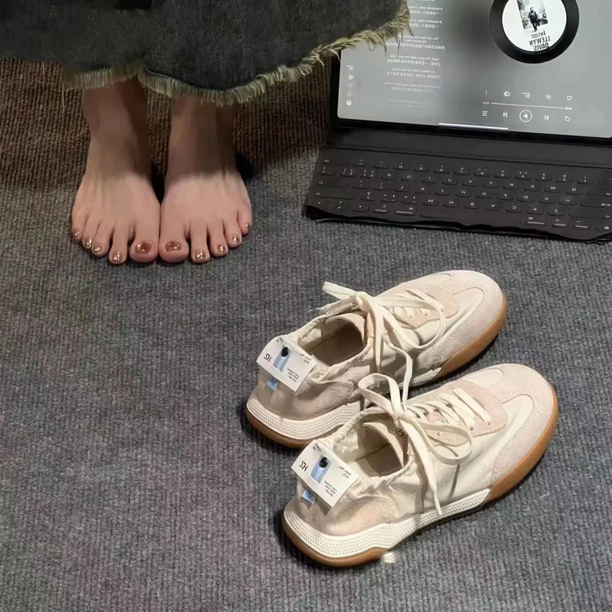 Ballet Lithe Series Women's Shoes De Training Shoes Women's Light Casual Forrest Gump Sneakers Women's Shoes