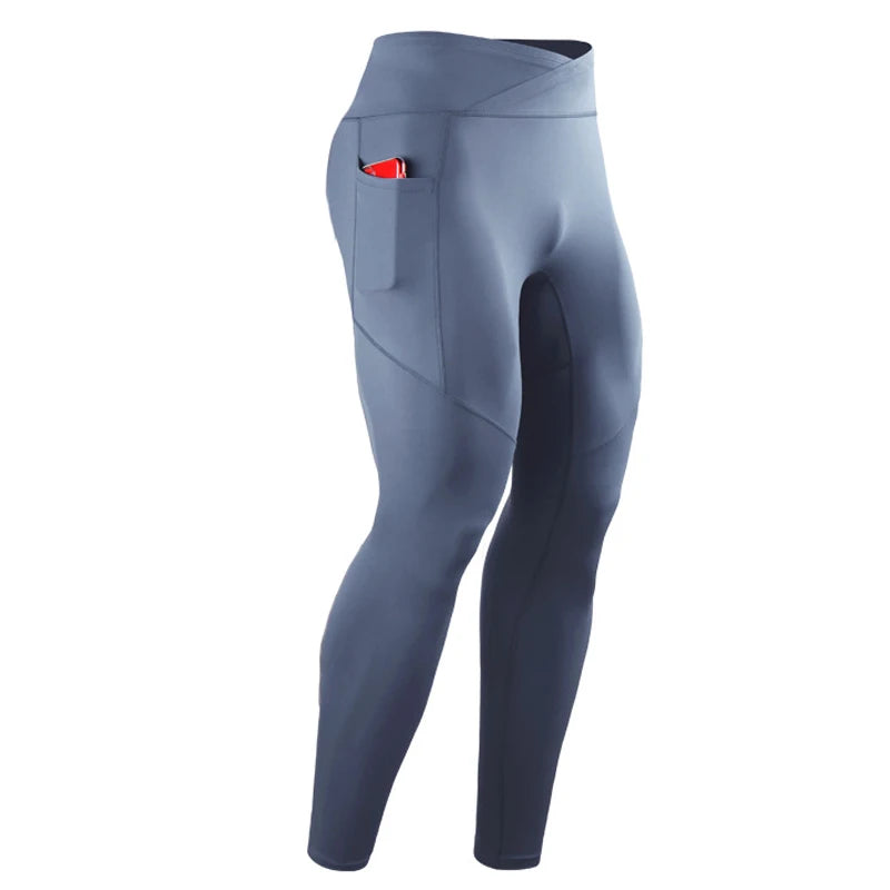 Men’s Sport Tights 2024 – Pocket Gym Leggings
