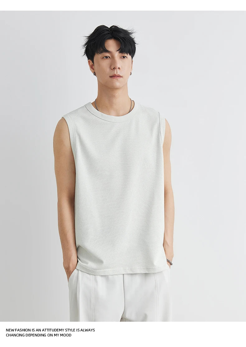 Men's sports, summer fitness tank top