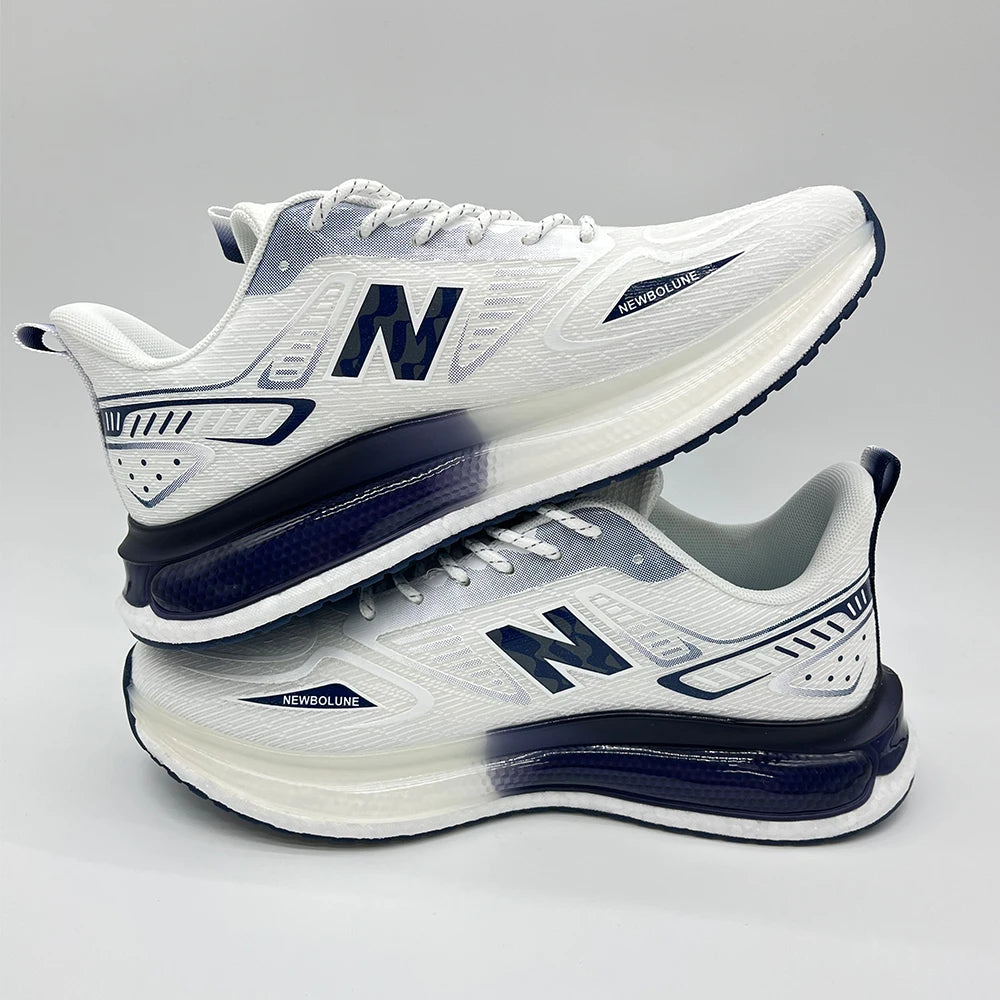 Sports Shoes for Men Mesh Breathable Comfortable Outdoor Sports Trendy Lace-up Sneakers 2025 New Casual Running Shoes for Man