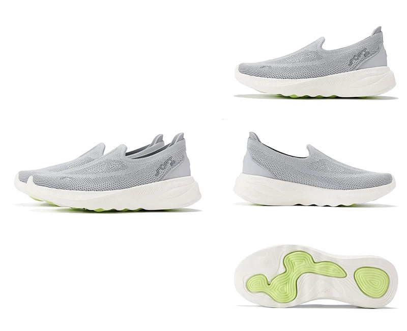 Li-Ning Women SOFT GO 2 KNIT Slip-on Casual Walking Shoes Breathable Cushion Flexible LiNing Comfortable Sports Sneakers AGLV018