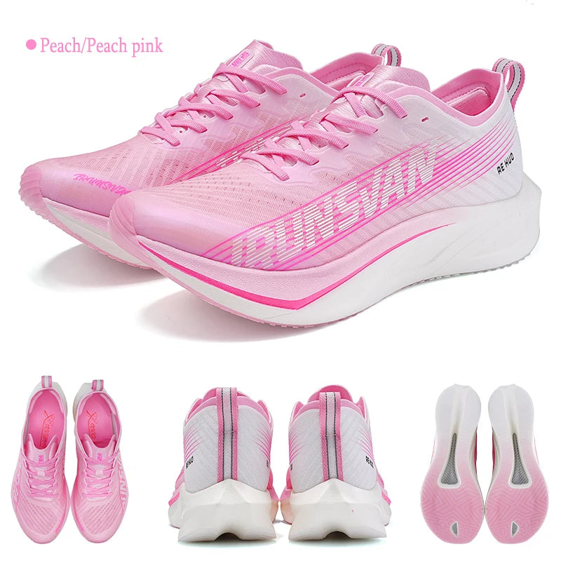 IRUNSVAN HEAT 2.0 Carbon Plate Sneakers Marathon Racing Professional Running Shoes Men Athletic Training Sport Shoes