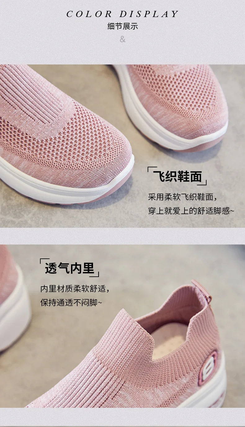 Women's shoes summer new fashion casual shoes increase breathable platform sports shoes women's shoes