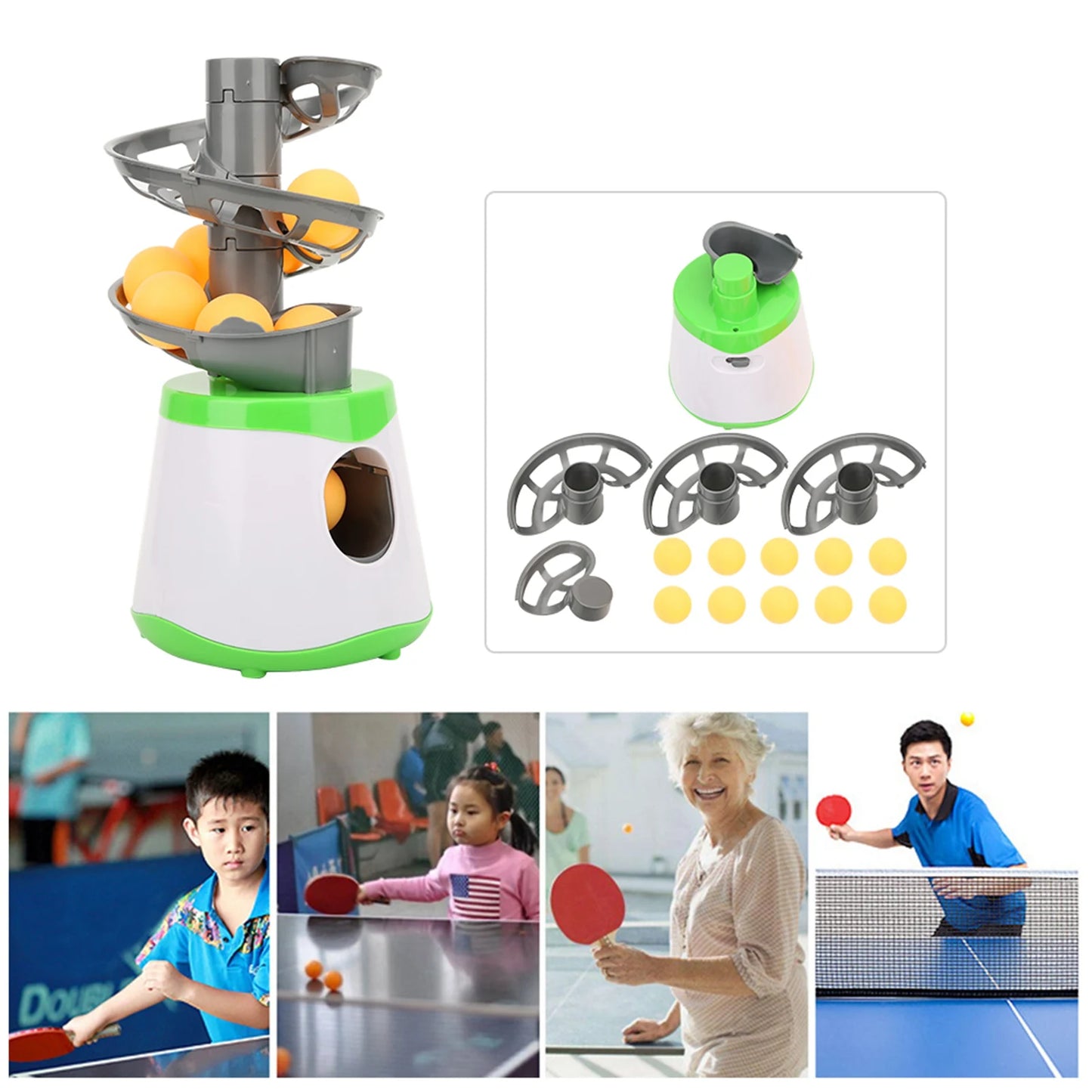 Automatic Launcher   Trainer Training Equipment Home Sport Table Tennis Training Machine for ping  sport