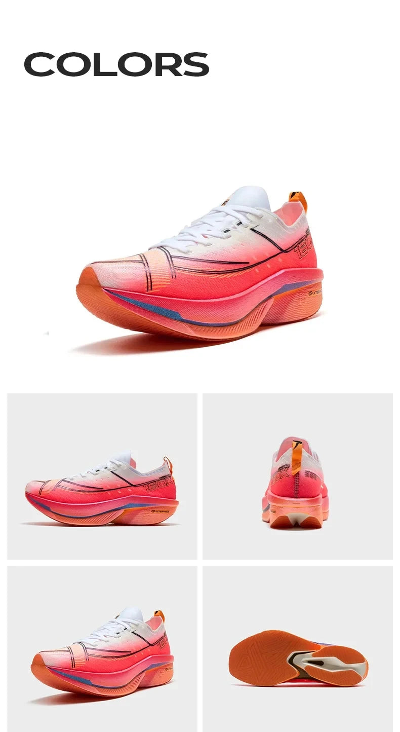 Xtep 160X 6.0 PRO Running Shoes For Men Stable Durable Racing Marathon Light Running Shoes Professional Marathon 975119110003
