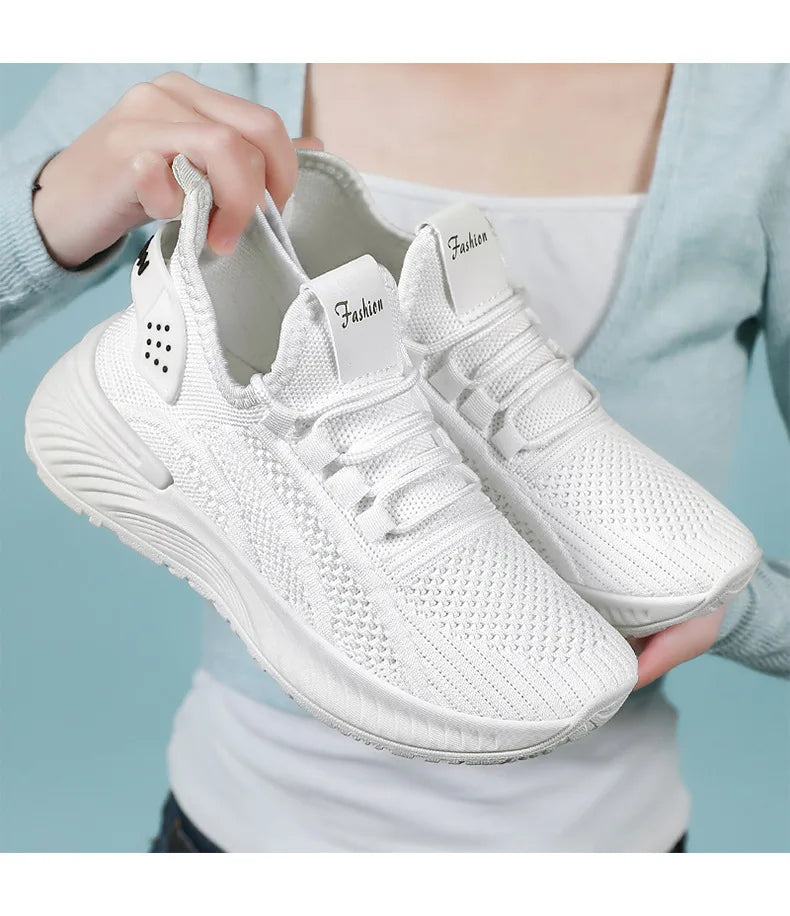 Women's Casual Shoes Are Comfortable Outside Sports Shoes Breathable and Versatile in Summer Soft Soles and Not Tired Shoes