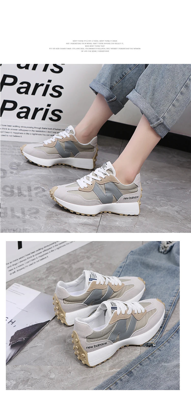 New Style Zugu Women's ShoesinsPopular Thick-Soled Dad Sneakers2025Summer Breathable Season Comfortable Sneaker