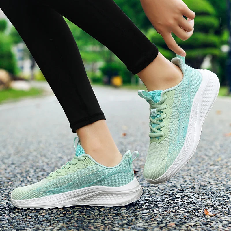 Cheap Summer Running Shoes Man Light Platform Woman Jogging Sneakers Plus Size 48 Breathable Mesh Running Sneakers Male Trainers
