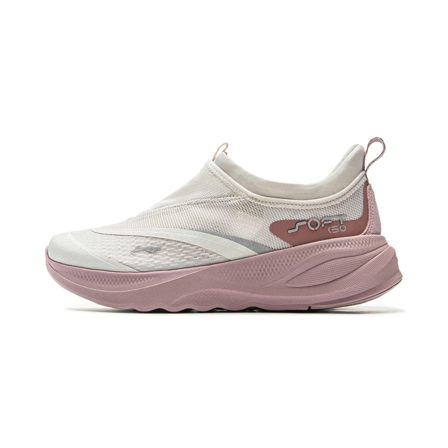 Li-Ning Women SOFT GO 2 Slip-on Casual Walking Shoes COMFOAM Breathable Flexible LiNing Comfortable Sports Sneakers AGLV006