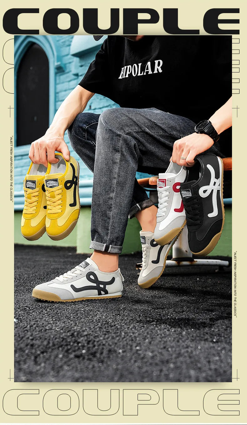 White Red Summer Athletic Shoes for Men Women Comfort Flat Men Running Shoes Retro Jogging Shoes Trainers Men zapatillas hombre