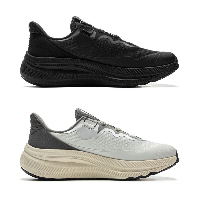 Li-Ning Men Women SOFT GO MAX 2 Walking Shoes COMFOAM Slip-on Thick Heel LiNing Unisex Sports Stylish Casual Shoes AGLV001