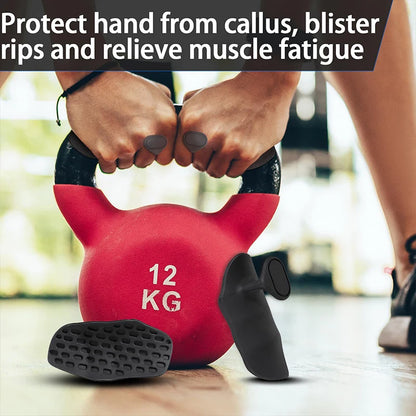 Anti-Slip Workout Grips – Ergonomic Rubber Hand Protectors for Weightlifting, Pull-Ups, Gym & Fitness Training for Men & Women
