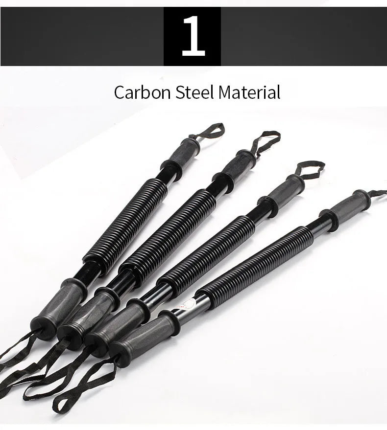 Hand Gripper Strengths 20-60kg Gym Home Fitness Grip Bar Biceps Triceps Pectoralis Workout Spring Arm Strength Expander Forearm