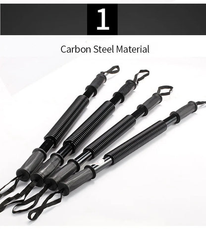 Hand Gripper Strengths 20-60kg Gym Home Fitness Grip Bar Biceps Triceps Pectoralis Workout Spring Arm Strength Expander Forearm