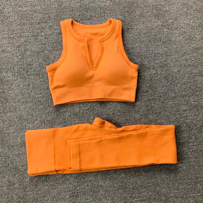 Seamless Sport Suit Yoga Suit Fitness Gym Clothes Women Gym Crop Top Yoga Shirts Bra Leggings Shorts Sportsuit Workout Outfit