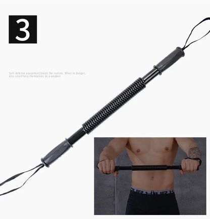 Hand Gripper Strengths 20-60kg Gym Home Fitness Grip Bar Biceps Triceps Pectoralis Workout Spring Arm Strength Expander Forearm