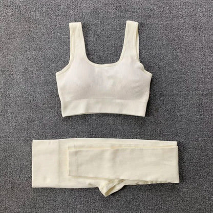 Seamless Sport Suit Yoga Suit Fitness Gym Clothes Women Gym Crop Top Yoga Shirts Bra Leggings Shorts Sportsuit Workout Outfit