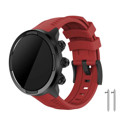 Sport Silicone 24MM Strap Bracelet For Suunto 9/9 Brao/Spartan Sport Wrist HR Baro/sport baro Wristband Replacement WatchBand