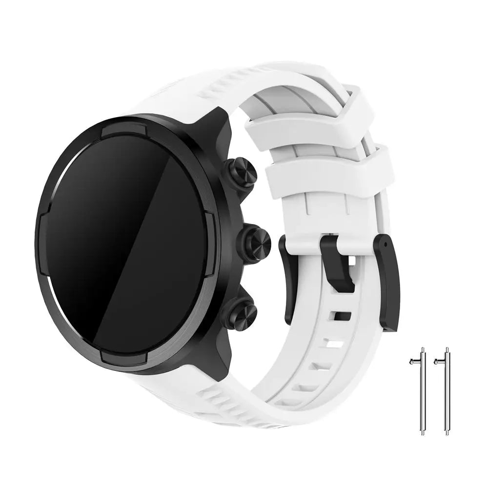 Sport Silicone 24MM Strap Bracelet For Suunto 9/9 Brao/Spartan Sport Wrist HR Baro/sport baro Wristband Replacement WatchBand